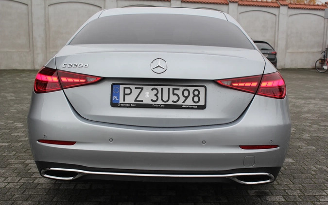 Mercedes-Benz Klasa C cena 169000 przebieg: 45000, rok produkcji 2021 z Rawicz małe 191